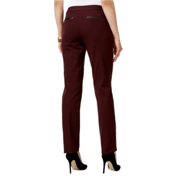 NWT Alfani Tummy Control Core Ponte Trouser Size 16S - Picture 1 of 6